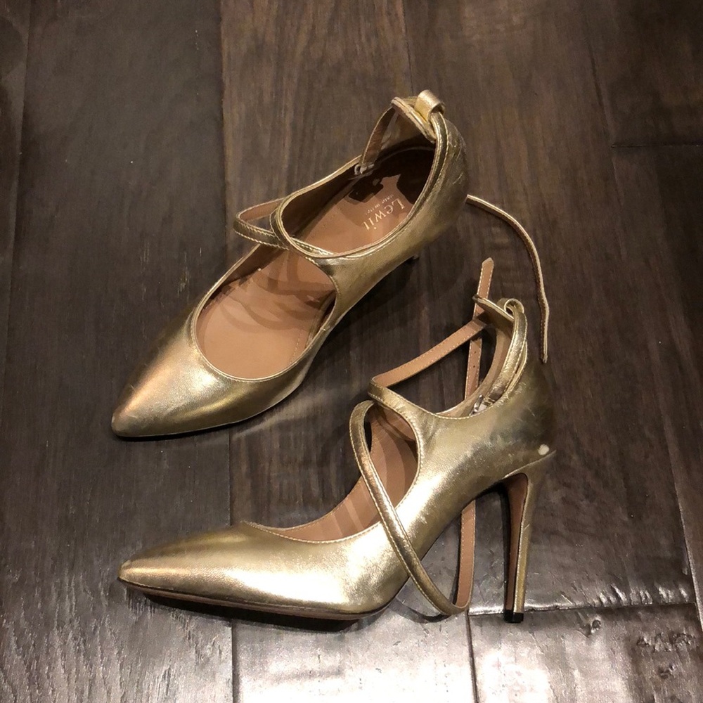 Lewit Carita Ankle Wrap Pump size 6.5